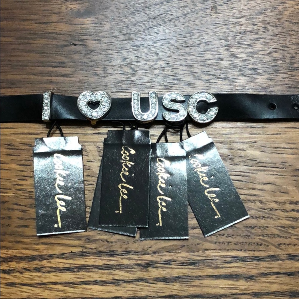 Cookie Lee “I ❤️ USC” Charm Bracelet